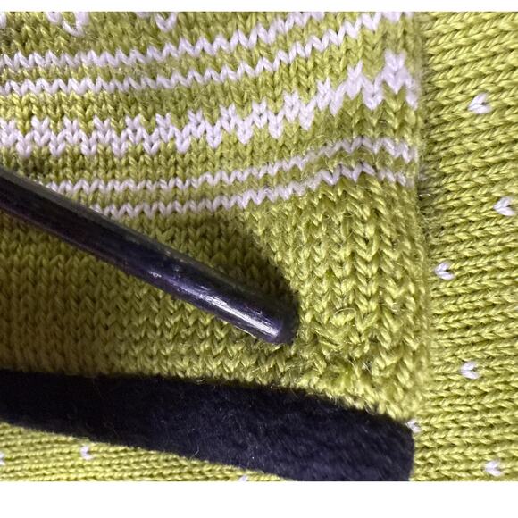 Dale of Norway Valle Sweater Cardigan Womens Large Full Zip 100% New Wool Green - Picture 13 of 14